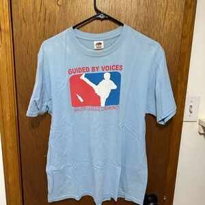 Guided by Voices Major League Drinking t-shirt. Old school Uncle Bob.
